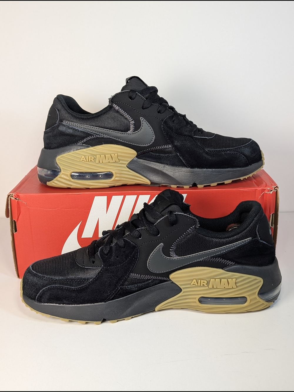 Nike Air Max Excee Black Gum Men’s Size 11 - Picture 2 of 9